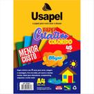 Papel criativo A3 85g Usapel 8 cores com 32 folhas Papel criativo A3 85g Usapel 8 cores com 32 folhas