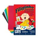 Papel Criativo Colorido Filipinho A4 180g 32 Folhas 8 Cores