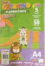 Papel Criativo fluorescente - kaz