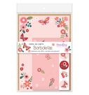Papel de Carta Borboletas c/ 4unds Fina Ideia