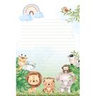 Papel de Carta - Litoarte - Meu Safari 64