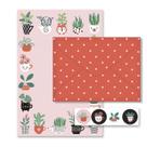 Papel de carta Plantinhas - Fina Ideia Papel de carta Plantinhas - Fina Ideia