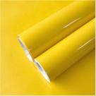 Papel de contato TANONE Vinil autoadesivo amarelo 40cm x 5m