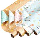 Papel de embrulho American Greetings Reversível 160 pés quadrados
