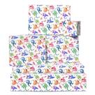 Papel de embrulho CENTRAL 23 Kids Dragons com 6 folhas e etiquetas