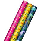 Papel de embrulho Hallmark Kids Birthday 3 Rolls 75m² ttl