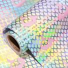 Papel de embrulho LeZakaa Mermaid Scales Fantasy Design