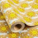 Papel de embrulho MAYPLUSS Kraft Baby Shower Sunshine 17x10m