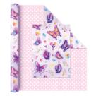 Papel de Embrulho WERNNSAI Butterfly Reversível 17x10m
