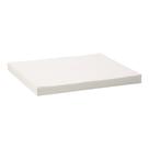 Papel de filtro para fritadeira VEVOR, pacote com 100, 19,3 x 16,1 cm para 18L-38L