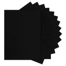 Papel de impressora Cardstock Silunkia 100 folhas preto 8,5 x 11