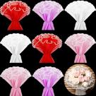 Papel de malha para embrulho de flores Gilprop 28 cm x 4,5 m 8 unidades