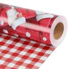 Papel de Natal reversível BIOBROWN 43x1006 cm