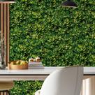 Papel de Parede 15M Adesivo Estilo Painel Decorativo Flores Tropicais 3d Vinilico Paisagem Natural Auto Colante