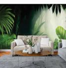 Papel de Parede 3D Painel 3M Folhas Floresta Tropical Vivo Folhagem Auto Colante Vinílico Lavável