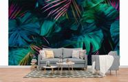 Papel de Parede 3D Painel 4M Folhas Coloridas Realistas Adesivo realista Lavável Auto Colante