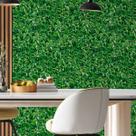 Papel de Parede 6M Adesivo Samambaia Verde Auto Colante Jardim Inglês Paisagem Natural Vivo Realista