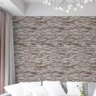 Papel de Parede Adesivo 3D Pedras NP061 Rolo 0,58x3M Papel de Parede Adesivo 3D Pedras NP061 Rolo 0,58x3M