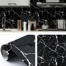 Papel De Parede Adesivo 3D Revestimento Realista Marmorizado 10 Metros