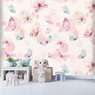 Papel de Parede Adesivo Autocolante Decorativo Borboletas 10 METROS 2 ROLOS 5m x 45cm cada