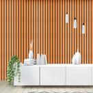Papel de Parede Adesivo Autocolante Decorativo Madeira Ripado Texturizado 10 METROS 2 ROLOS 5m x 45cm Cada Papel de Parede Adesivo Autocolante Decorativo Madeira Ripado Texturizado 10 METROS 2 ROLOS 5m x 45cm Cada