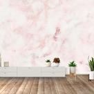 Papel de Parede Adesivo Autocolante Decorativo Mármore Rosê 10 METROS 2 ROLOS 5m x 45cm Cada