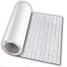 Papel De Parede Adesivo Autocolante Tijolo Branco 50cmX50cm