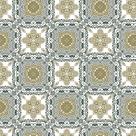 Papel de parede adesivo azulejo autocolante português tons neutro ref: dpaz33