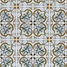 Papel de Parede Adesivo Azulejos Portugueses Sofisticados REF: DPAZ31 Papel de Parede Adesivo Azulejos Portugueses Sofisticados REF: DPAZ31