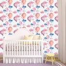 Papel de Parede Adesivo - Balão Nuvem Baby - 320ppb