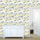 Papel de Parede Adesivo - Bigodes - 052ppd