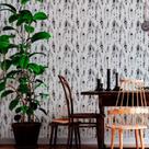 Papel de Parede Adesivo Boho Penas N012121 Rolo 0,58x3M