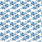 Papel de Parede Adesivo Borboletas Azuis 2,70x0,57m