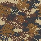 Papel de Parede Adesivo Camuflado Pixels 35614 0,58x2,50M