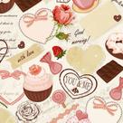 Papel de Parede Adesivo Casual Cupcake - 001