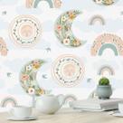 Papel de Parede Adesivo Céu Florido N019015 0,58x3M