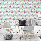 Papel de Parede Adesivo Chevron Flamingo N03006 0,58X2,5M