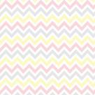 Papel De Parede Adesivo Chevron Rosa Amarelo Cinza Quarto 3m