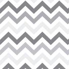 Papel de Parede Adesivo Chevron Zig Zag Cinza Lavável 1 Metro