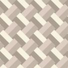Papel De Parede Adesivo Cinza Linhas Mosaico Nude Sala Quarto 2m