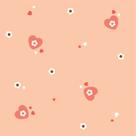 Papel de Parede Adesivo Coração Flores 271643837 0,58x2,50M