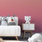 Papel de Parede Adesivo Degradê Laranja N05173 0,58X2,5M