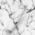 Papel De Parede Adesivo Estilo Mármore Marmorizado Branco E Preto Papel De Parede Adesivo Estilo Mármore Marmorizado Branco E Preto
