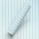 Papel de Parede Adesivo Estilo Ripa De Madeira Azul Pastel Quarto Infantil