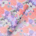 Papel de Parede Adesivo Estilo Ripas De Madeira Rosa Quarto De Menina