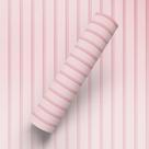 Papel de Parede Adesivo Estilo Ripas De Madeira Rosa Quarto De Menina