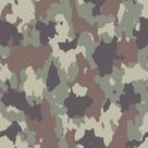 Papel De Parede Adesivo Exercito Camuflagem Verde Sala Quarto 12m