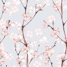 Papel De Parede Adesivo Floral Rosa Amendoeira Papel De Parede Adesivo Floral Rosa Amendoeira