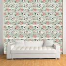 Papel de Parede Adesivo - Flores - Floral - 166ppf