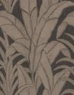 Papel de Parede Adesivo Folhagem Marrom Decoração Moderna Quarto - Sala de Estar - Escritório